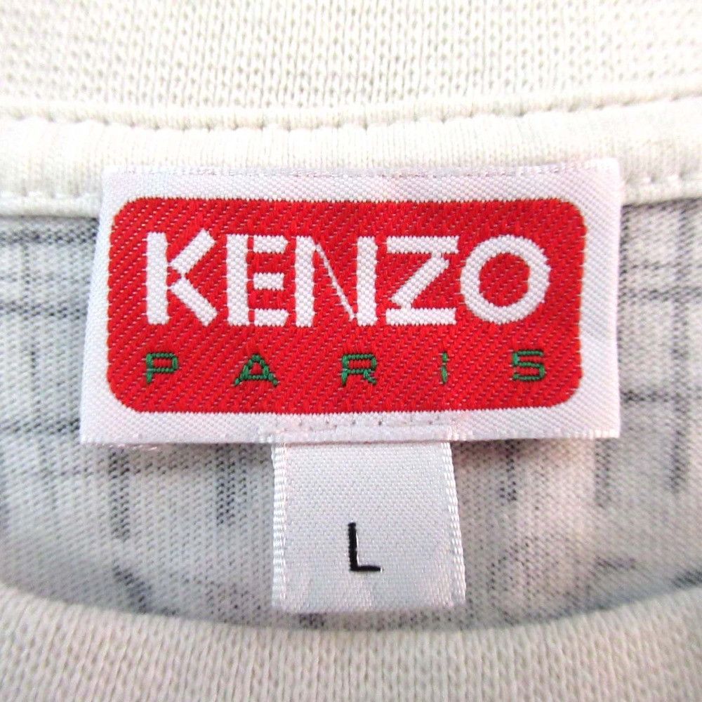 Kenzo Kenzo Kenzo Flower Check Print T-shirt Cotton T-Shirts DUTY FREE for USA Size ONE SIZE - 7 Thumbnail