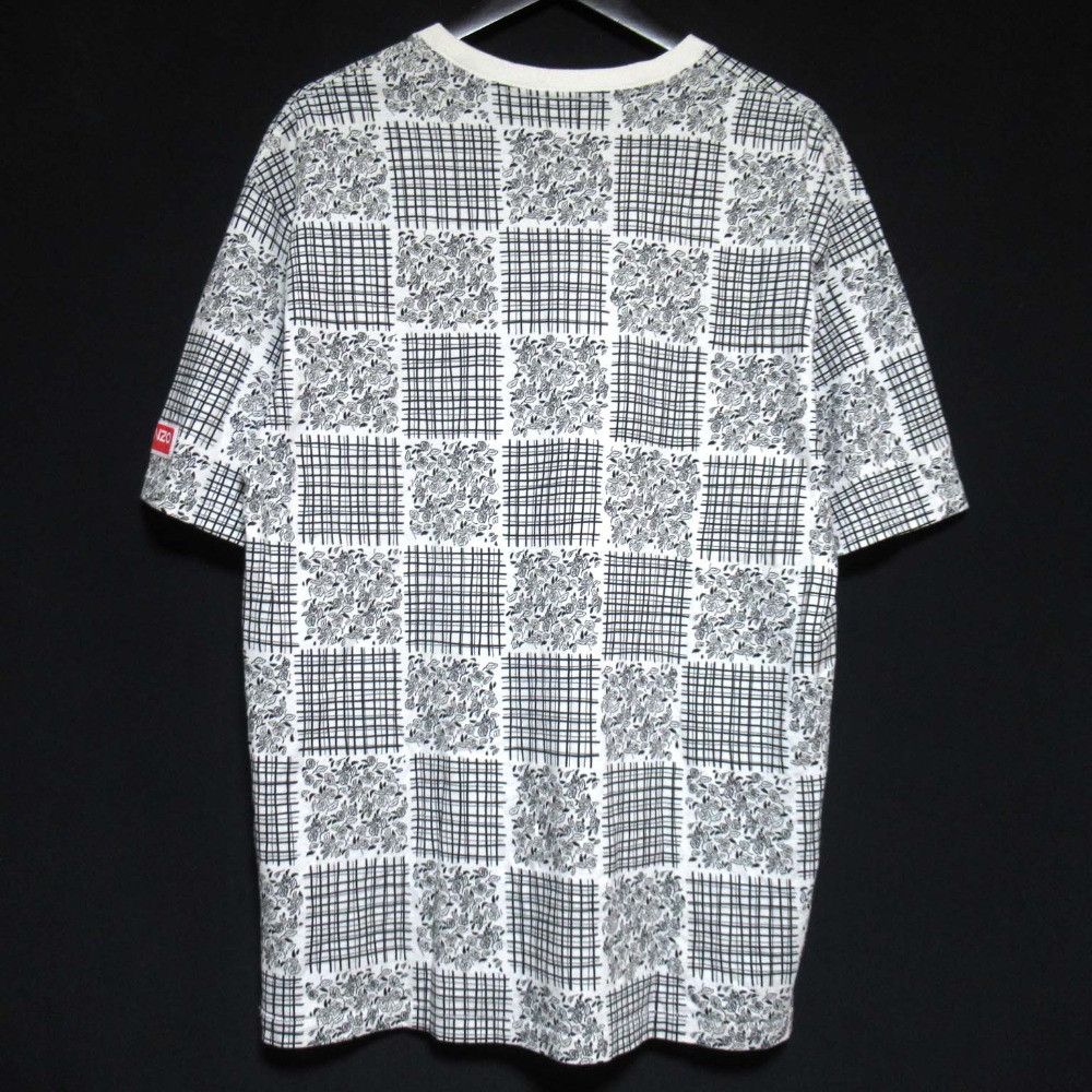 Kenzo Kenzo Kenzo Flower Check Print T-shirt Cotton T-Shirts DUTY FREE for USA Size ONE SIZE - 2 Thumbnail