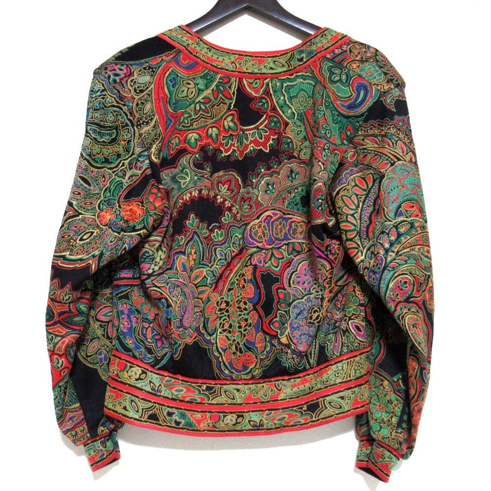 Other Other LEONARD Silk Knit Collarless Jacket Others Outerwear DUTY FREE for USA Size ONE SIZE - 2 Thumbnail