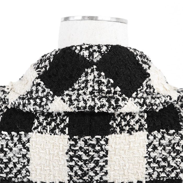 Chanel Chanel Chanel P54393 Tweed Wool Silk Coat Others Outerwear P54393 DUTY FREE for USA Size ONE SIZE - 15 Thumbnail