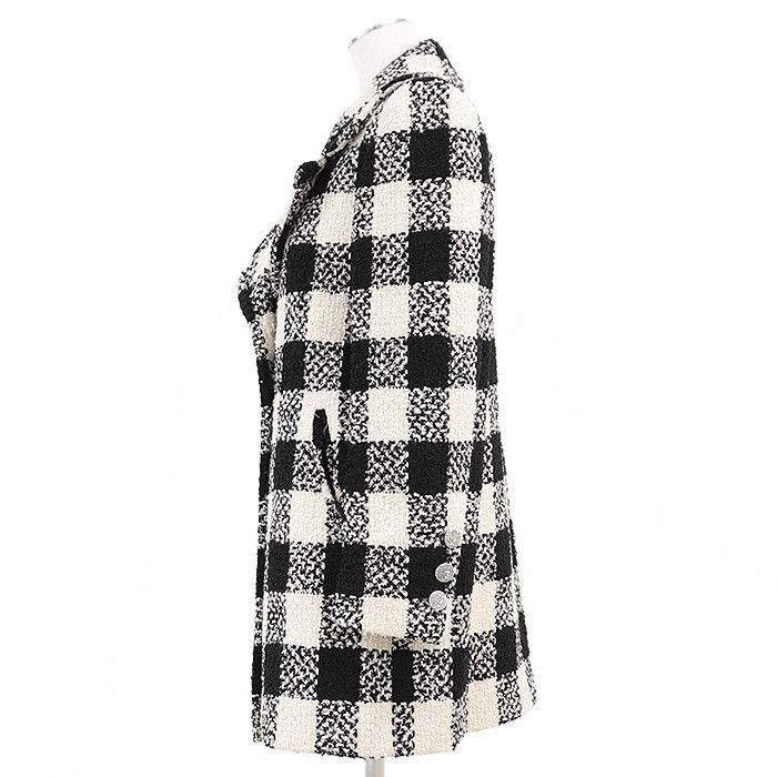 Chanel Chanel Chanel P54393 Tweed Wool Silk Coat Others Outerwear P54393 DUTY FREE for USA Size ONE SIZE - 3 Thumbnail