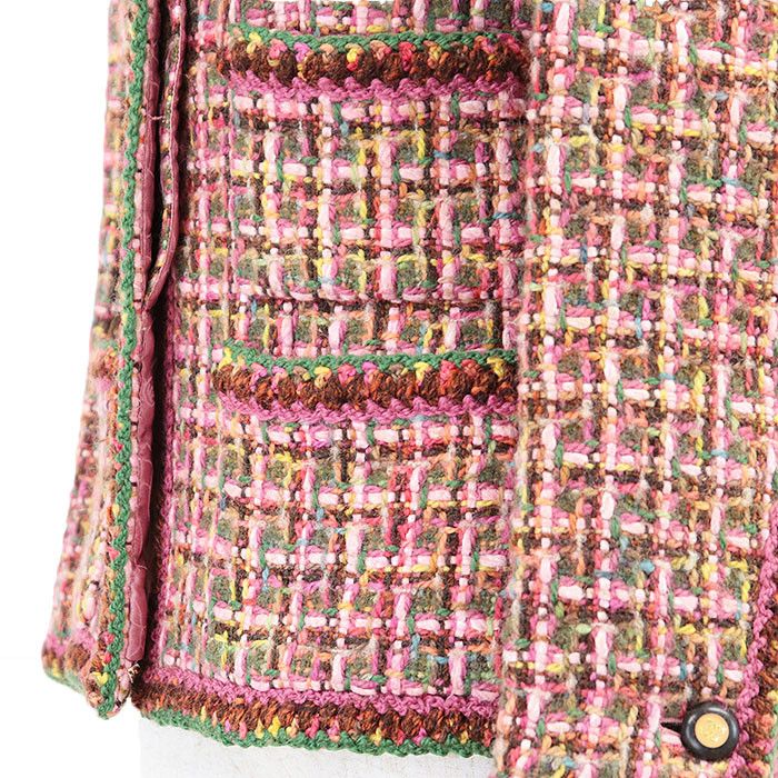 Chanel Chanel Chanel Tweed Jacket Others Outerwear 01A P18007 DUTY FREE for USA Size ONE SIZE - 15 Thumbnail