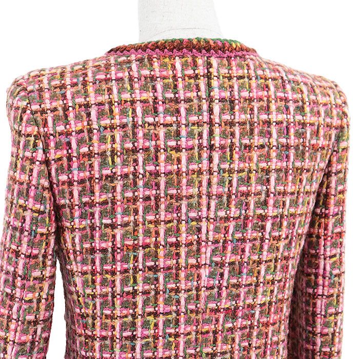 Chanel Chanel Chanel Tweed Jacket Others Outerwear 01A P18007 DUTY FREE for USA Size ONE SIZE - 18 Thumbnail