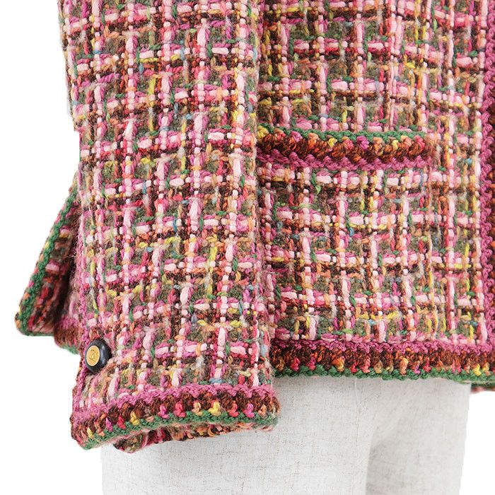 Chanel Chanel Chanel Tweed Jacket Others Outerwear 01A P18007 DUTY FREE for USA Size ONE SIZE - 14 Thumbnail