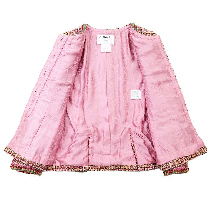 Chanel Chanel Chanel Tweed Jacket Others Outerwear 01A P18007 DUTY FREE for USA Size ONE SIZE - 7 Thumbnail