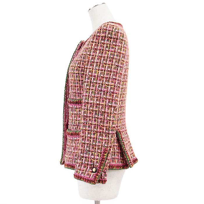 Chanel Chanel Chanel Tweed Jacket Others Outerwear 01A P18007 DUTY FREE for USA Size ONE SIZE - 17 Thumbnail