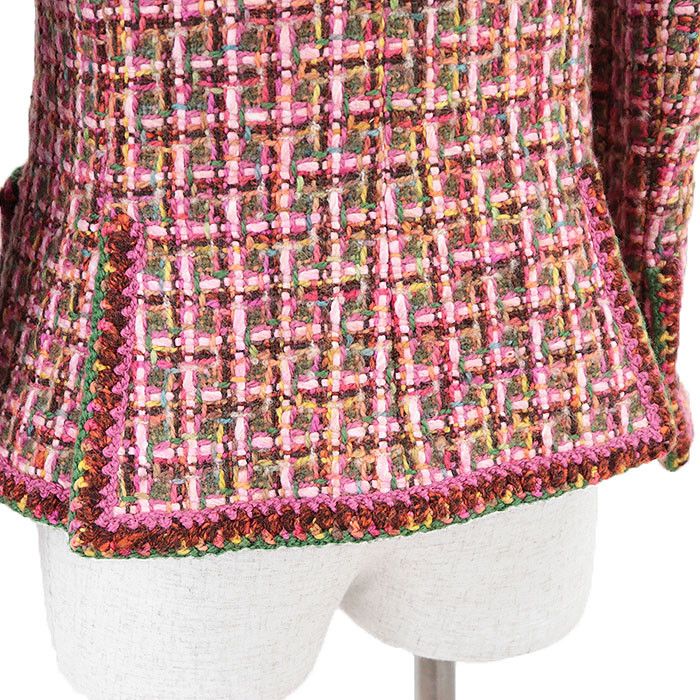 Chanel Chanel Chanel Tweed Jacket Others Outerwear 01A P18007 DUTY FREE for USA Size ONE SIZE - 19 Thumbnail
