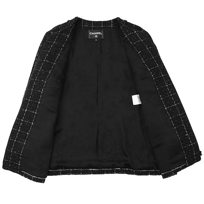 Chanel Chanel Chanel HOMME Fantaisie Tweed Wool Blend Jacket Others Outerwear P54659 DUTY FREE for USA Size ONE SIZE - 8 Thumbnail