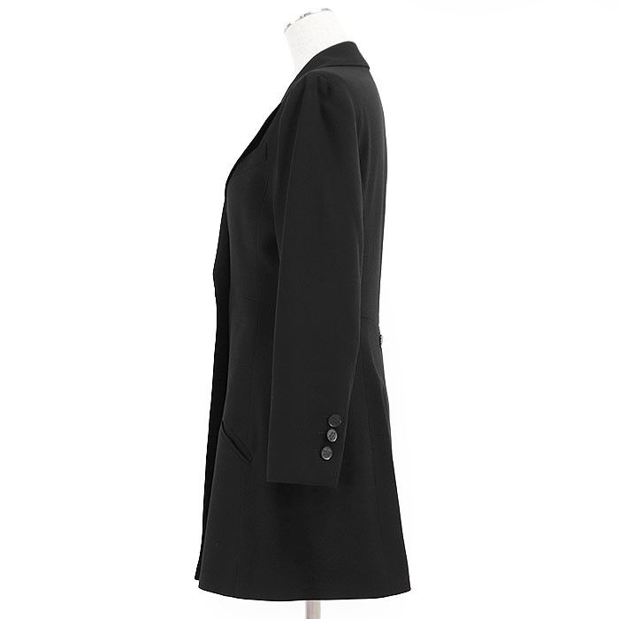 Chanel Chanel Chanel BOUTIQUE Wool Tailored Jacket Leather Outerwear 98P P10815 DUTY FREE for USA Size ONE SIZE - 14 Thumbnail