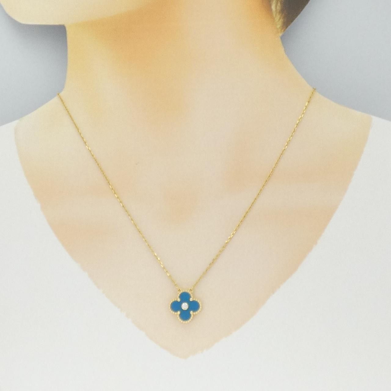 Van Cleef & Arpels Van Cleef & Arpels Van Cleef & Arpels Vintage Alhambra Au750 Necklace Metal Necklace VCARP46000 DUTY FREE for USA Size ONE SIZE - 6 Thumbnail