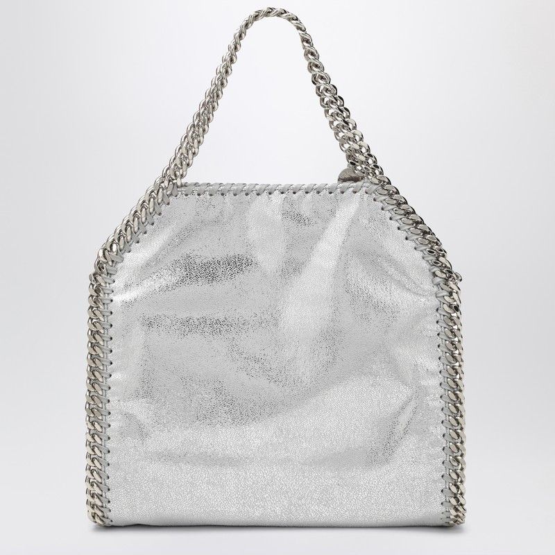 Stella McCartney Stella Mccartney Silver Falabella Mini Tote Bag Size ONE SIZE - 2 Thumbnail