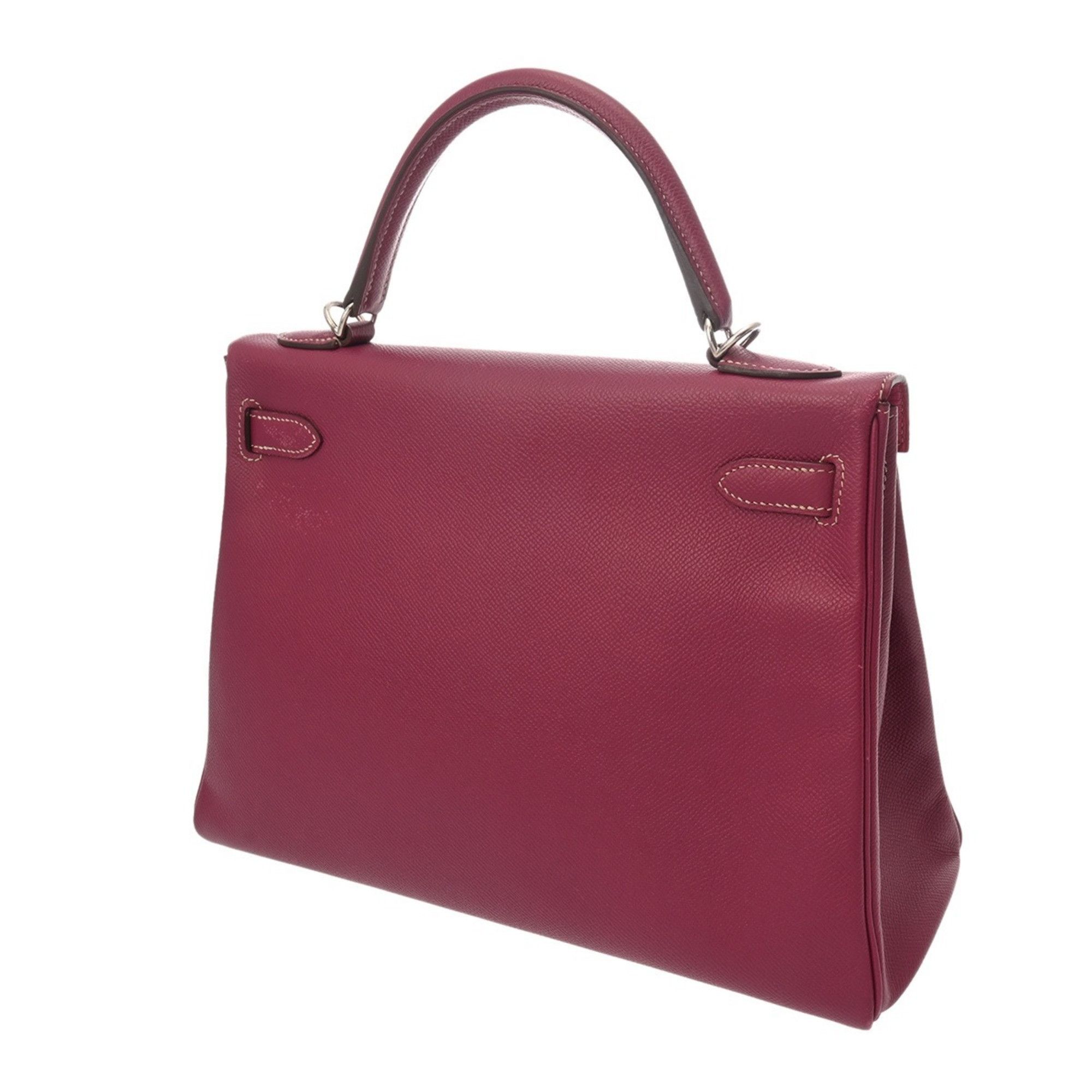 HERMES Kelly 32 Candy, Inner Stitching, Tosca/Rose Tyrien, O Stamp (circa 2011), Women's Epsom Leather 2-Way Bag