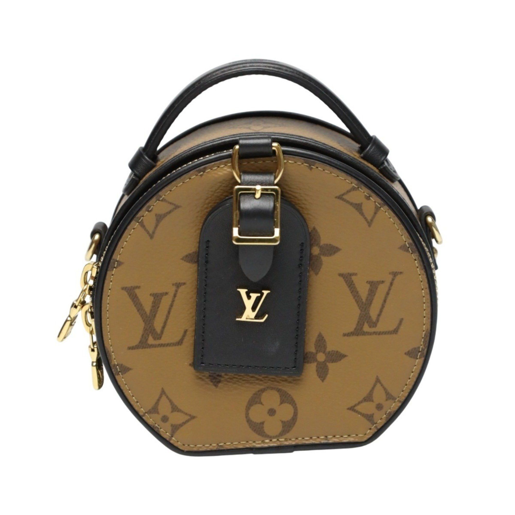 Louis Vuitton Louis Vuitton Monogram Reverse Mini Boite Chapeau Shoulder Bag M68276 Brown Size ONE SIZE - 3 Thumbnail