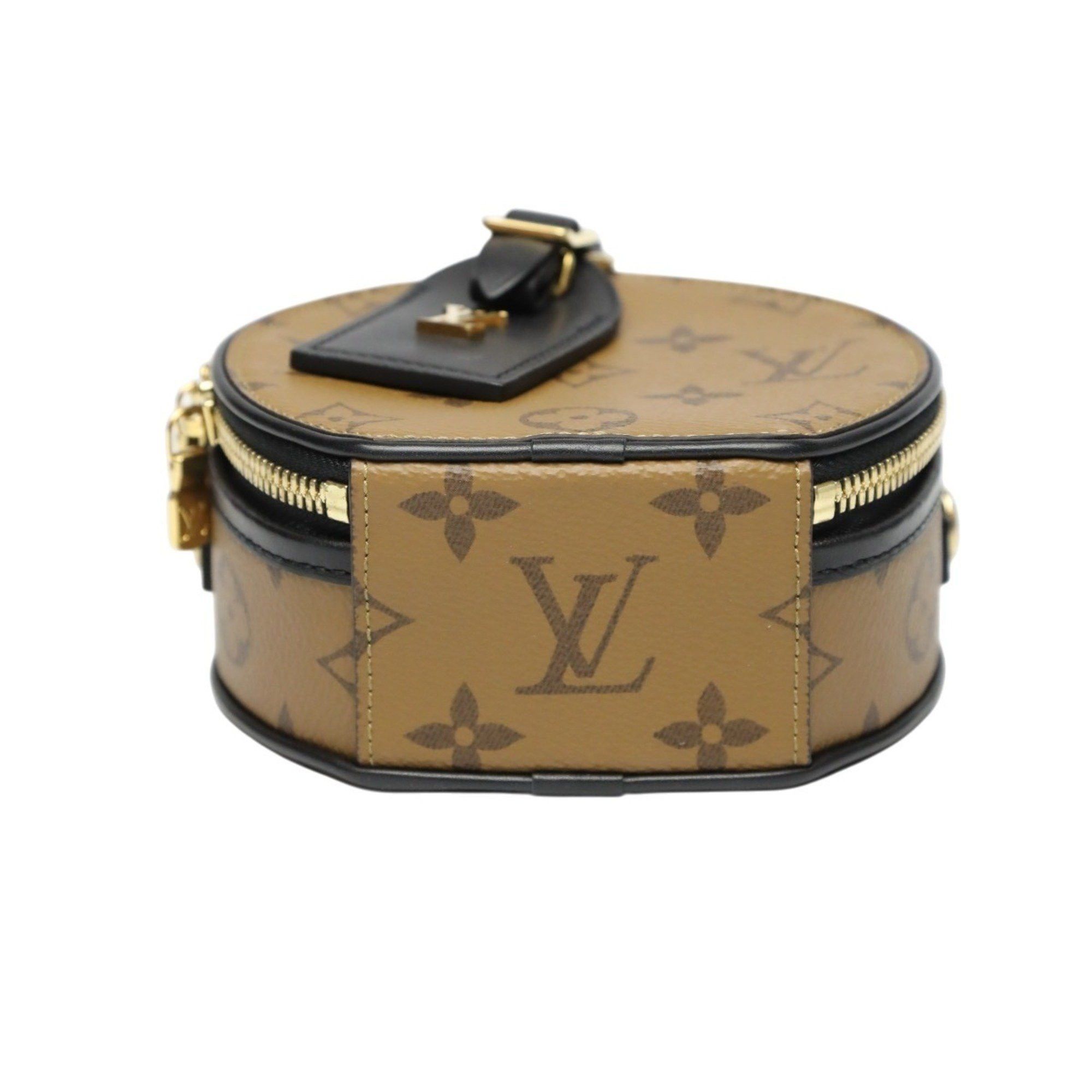Louis Vuitton Louis Vuitton Monogram Reverse Mini Boite Chapeau Shoulder Bag M68276 Brown Size ONE SIZE - 6 Thumbnail
