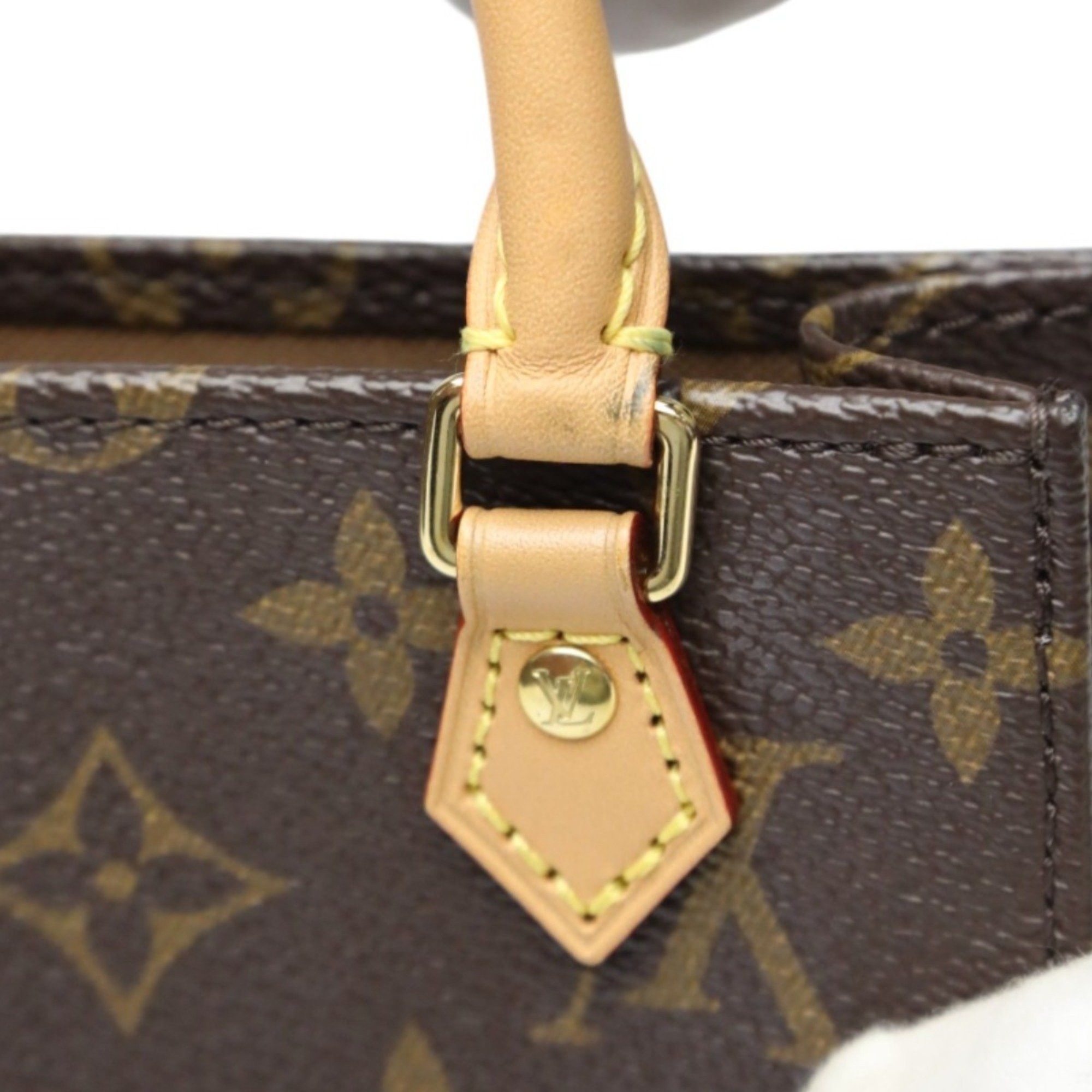 Louis Vuitton Louis Vuitton Monogram Petite Sac Plat Shoulder Bag M81295 Brown Size ONE SIZE - 13 Thumbnail