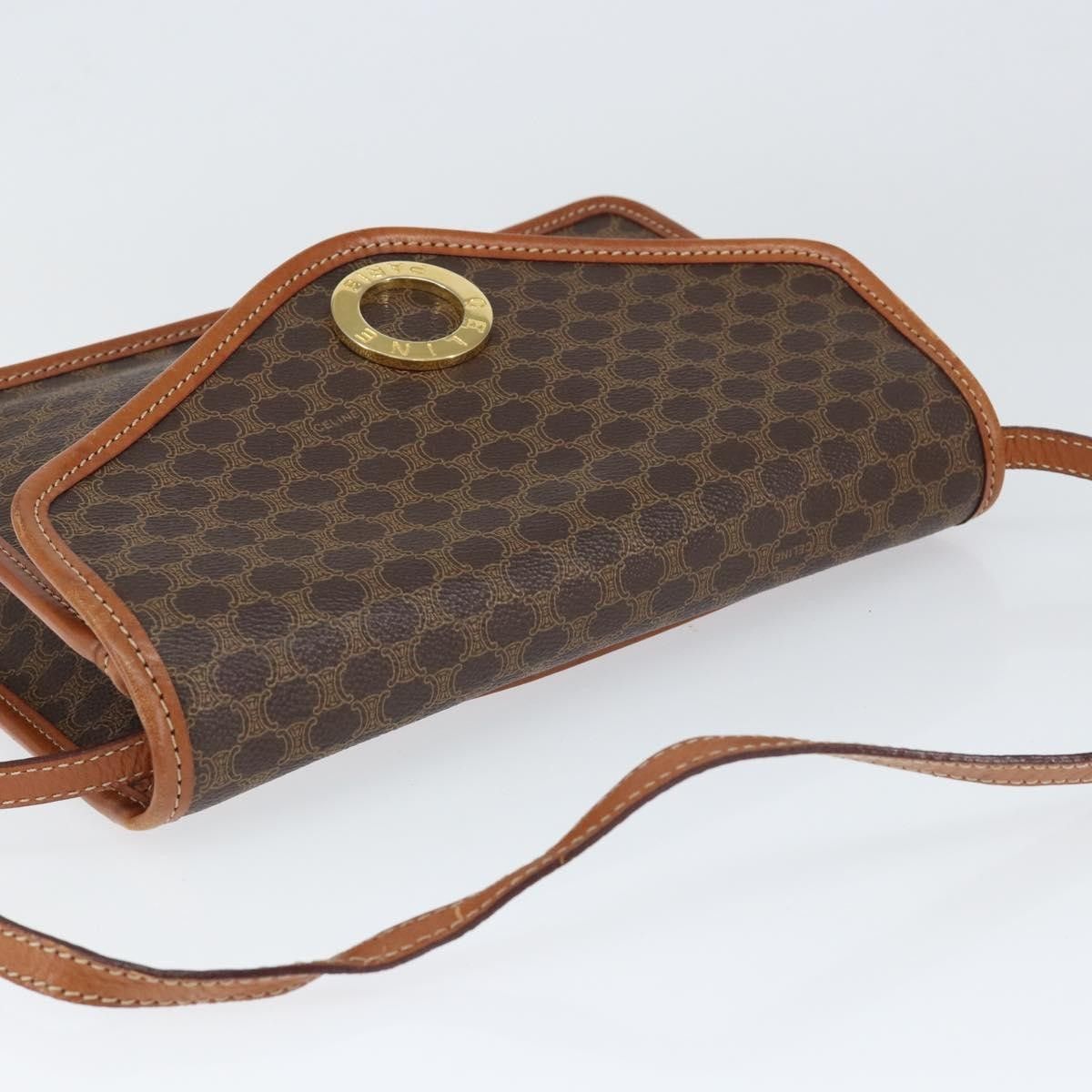 Celine Celine Vintage Macadam Circle Logo Canvas and Leather Size ONE SIZE - 13 Thumbnail