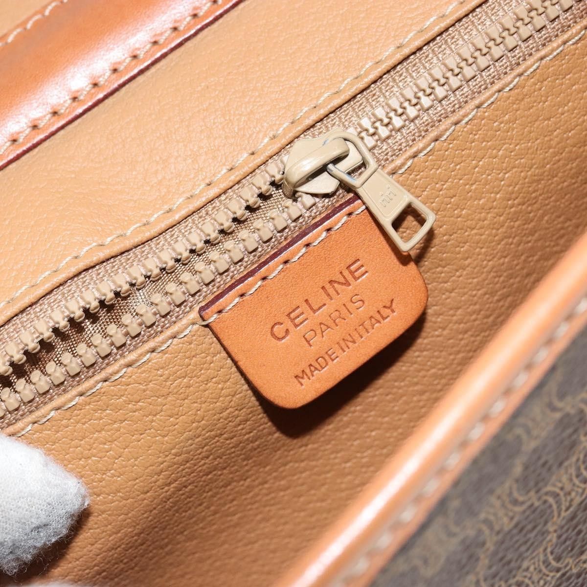 Celine Celine Vintage Macadam Circle Logo Canvas and Leather Size ONE SIZE - 6 Thumbnail