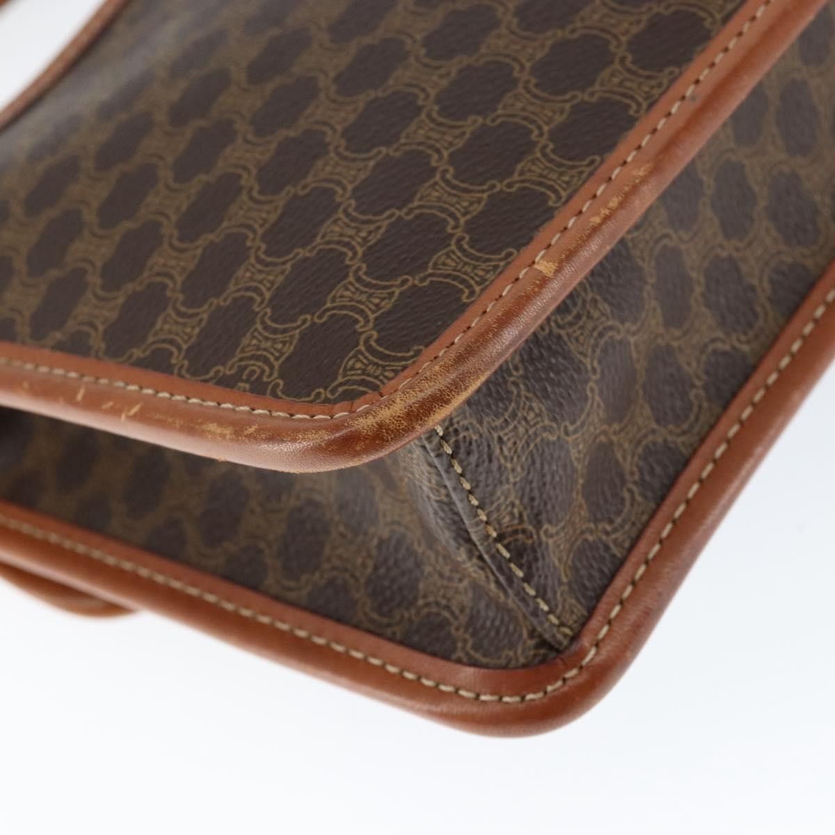 Celine Celine Vintage Macadam Circle Logo Canvas and Leather Size ONE SIZE - 10 Thumbnail