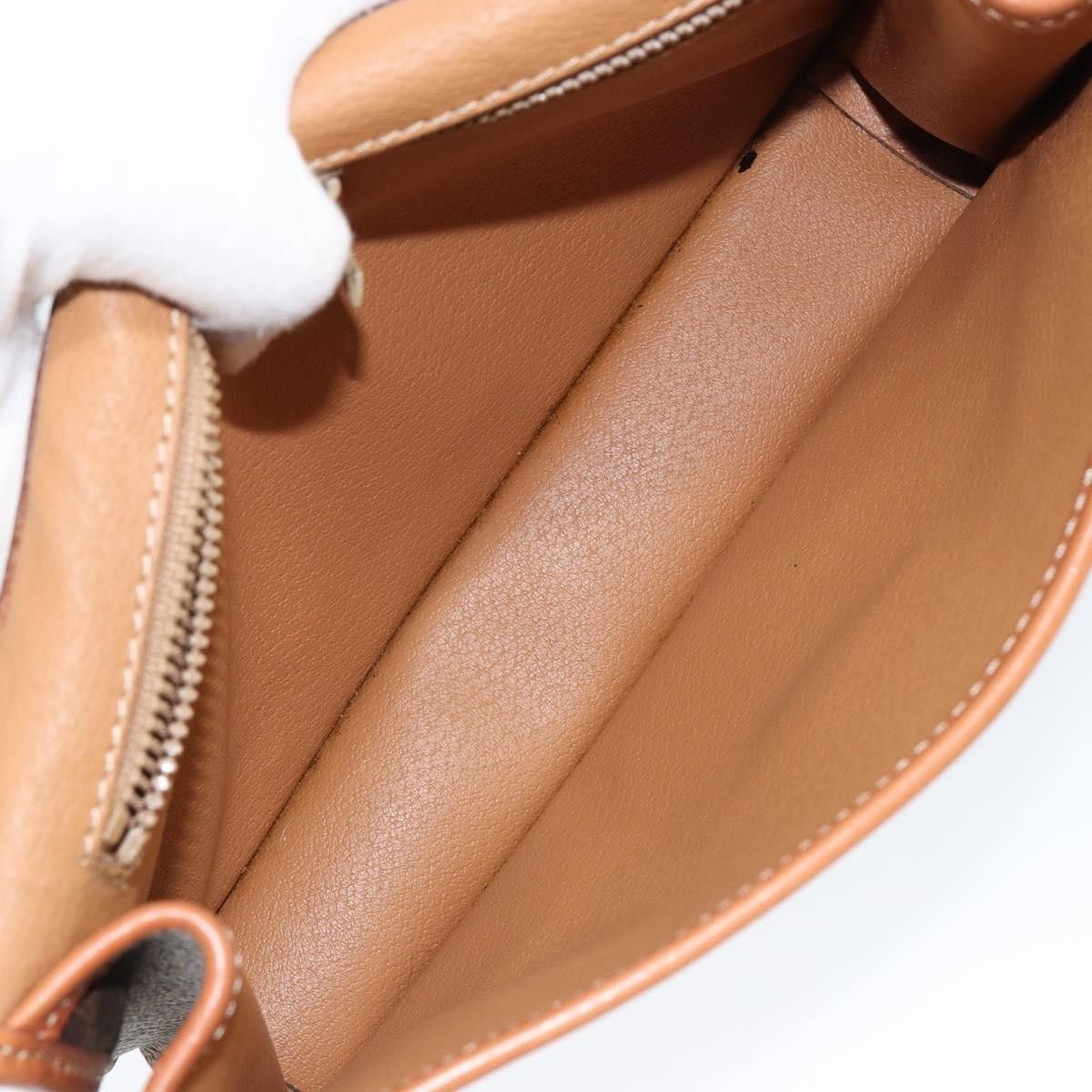 Celine Celine Vintage Macadam Circle Logo Canvas and Leather Size ONE SIZE - 5 Thumbnail