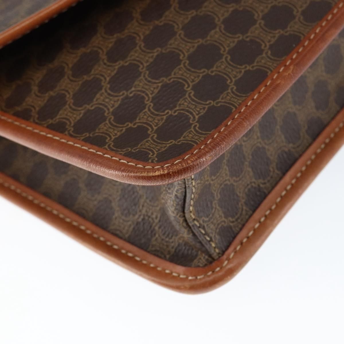 Celine Celine Vintage Macadam Circle Logo Canvas and Leather Size ONE SIZE - 9 Thumbnail