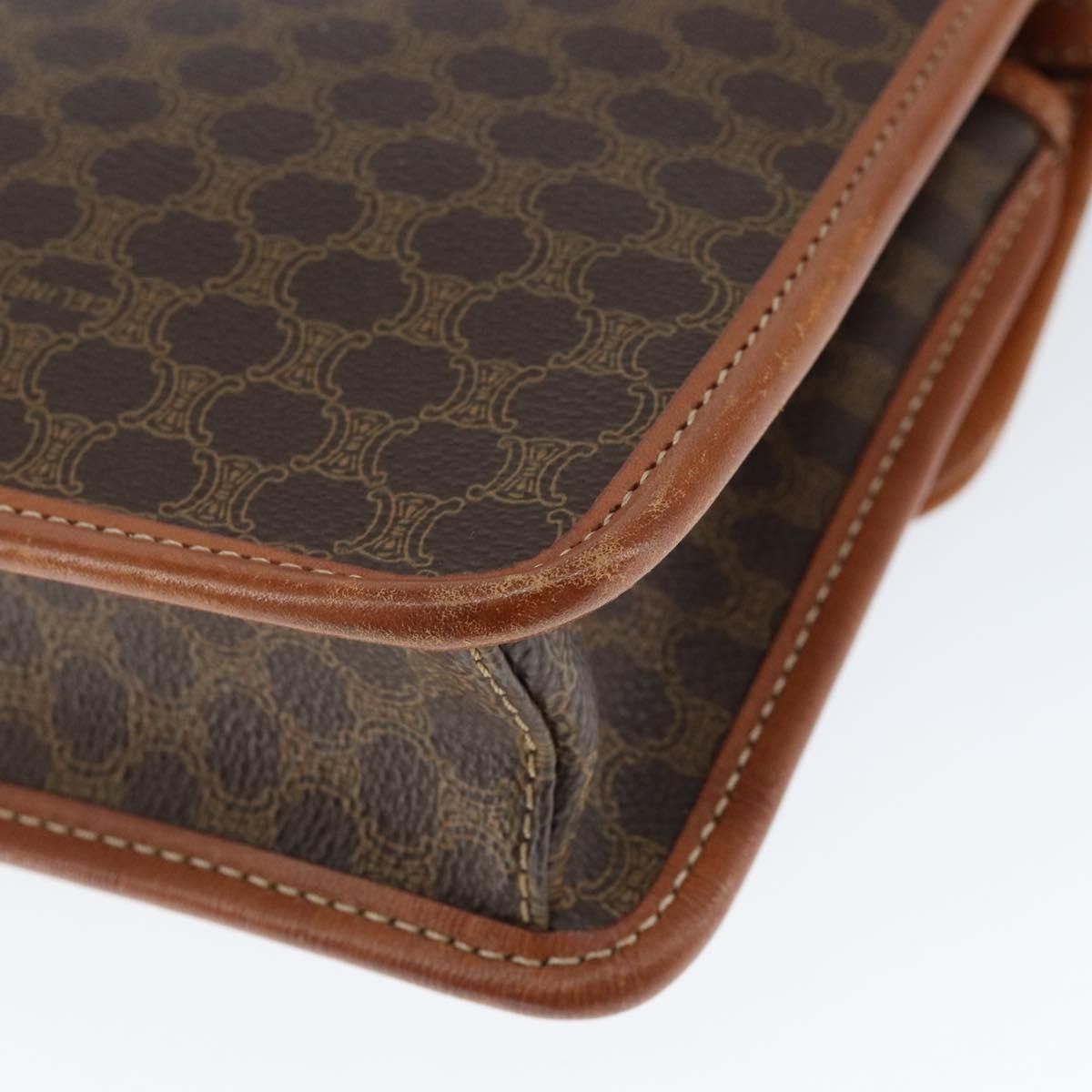 Celine Celine Vintage Macadam Circle Logo Canvas and Leather Size ONE SIZE - 12 Thumbnail