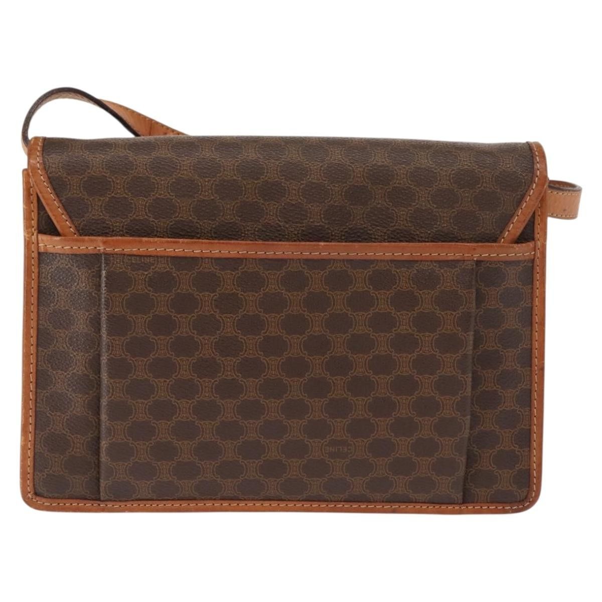 Celine Celine Vintage Macadam Canvas and Leather Size ONE SIZE - 2 Thumbnail