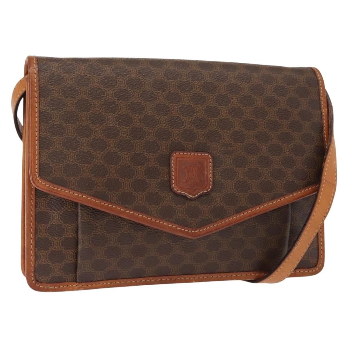 Celine Celine Vintage Macadam Canvas and Leather Size ONE SIZE - 19 Thumbnail