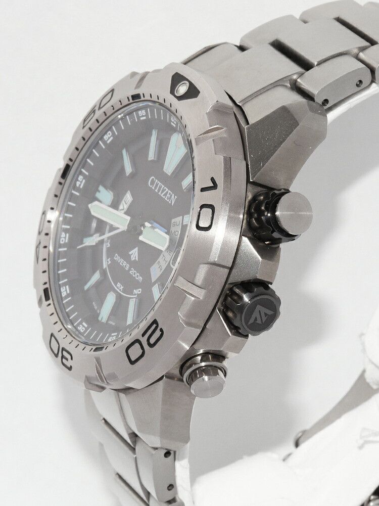 Other Other CITIZEN PROMASTER MARINE Titanium Metal Quartz AS7141-60E DUTY FREE for USA Size ONE SIZE - 4 Thumbnail