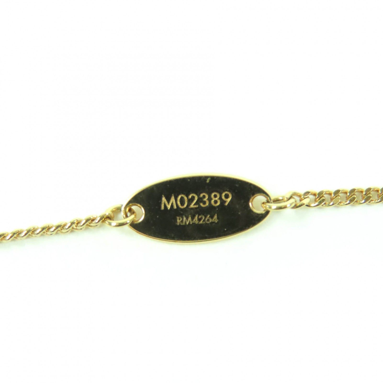 Louis Vuitton Louis Vuitton Louis Vuitton My LV Heart Rhinestone Necklace Metal Necklace M02389 DUTY FREE for USA Size ONE SIZE - 8 Thumbnail