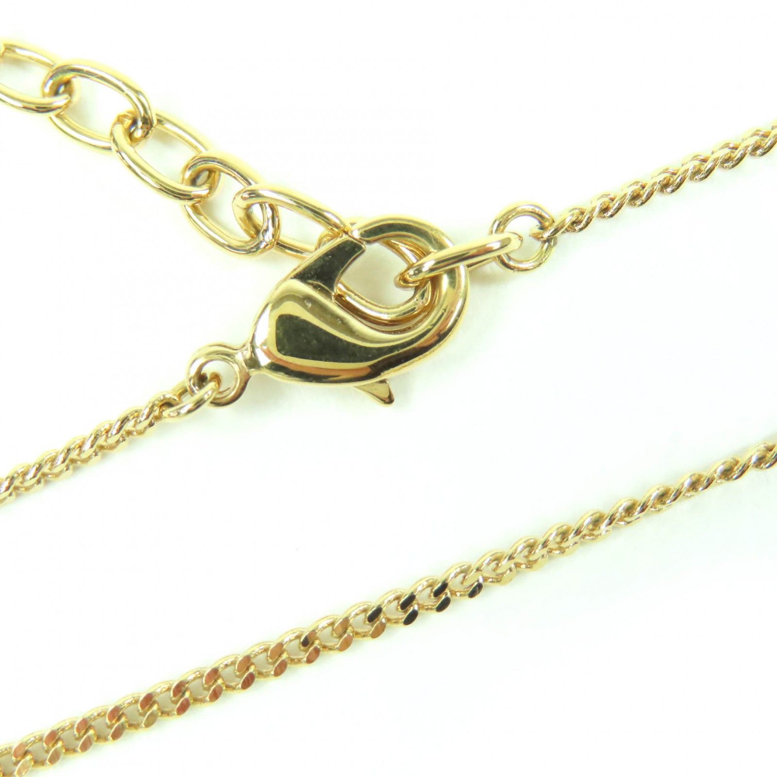 Louis Vuitton Louis Vuitton Louis Vuitton My LV Heart Rhinestone Necklace Metal Necklace M02389 DUTY FREE for USA Size ONE SIZE - 6 Thumbnail