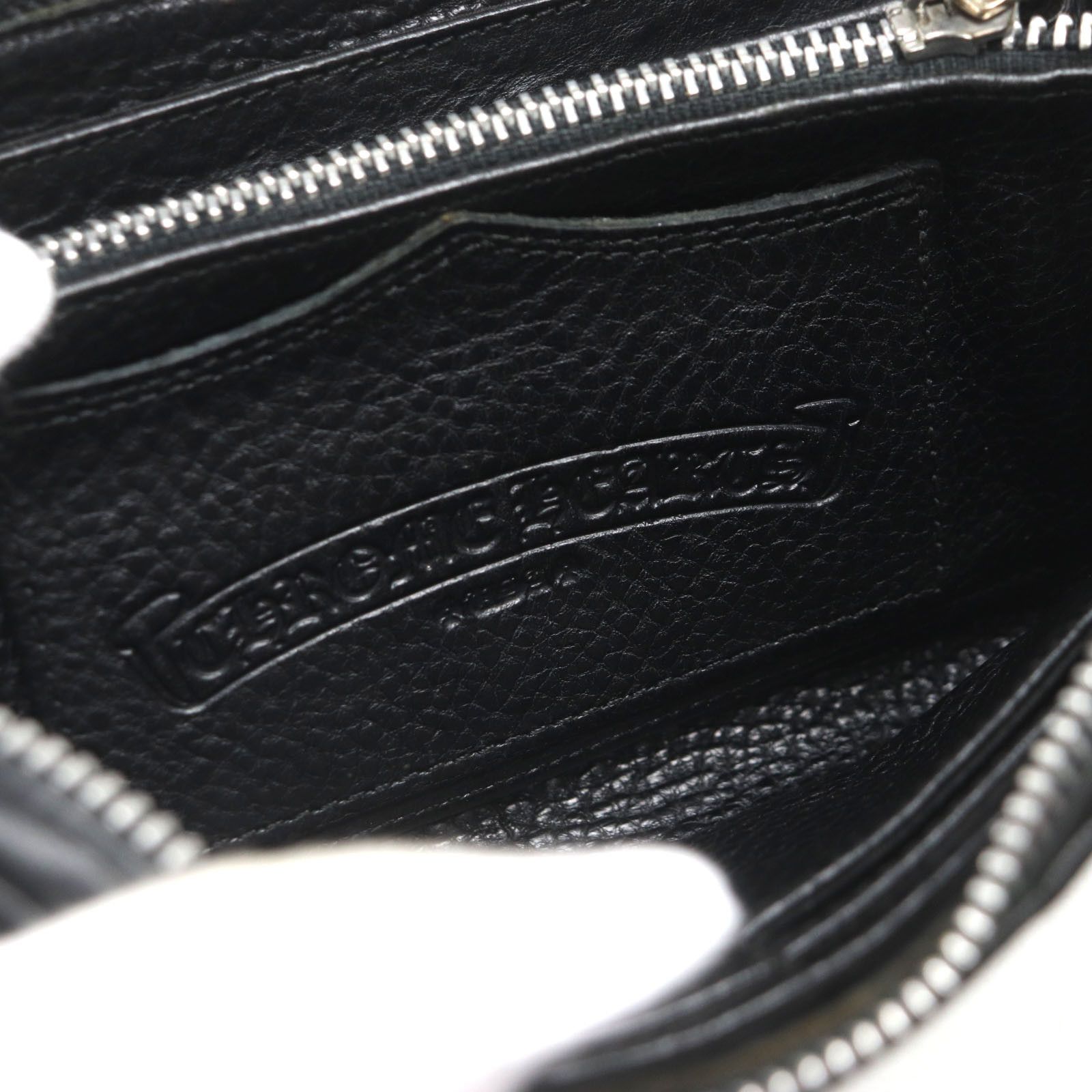 Chrome Hearts Other Chrome Hearts Leather Zip Wallet Leather Long Wallet DUTY FREE for USA Size ONE SIZE - 8 Thumbnail