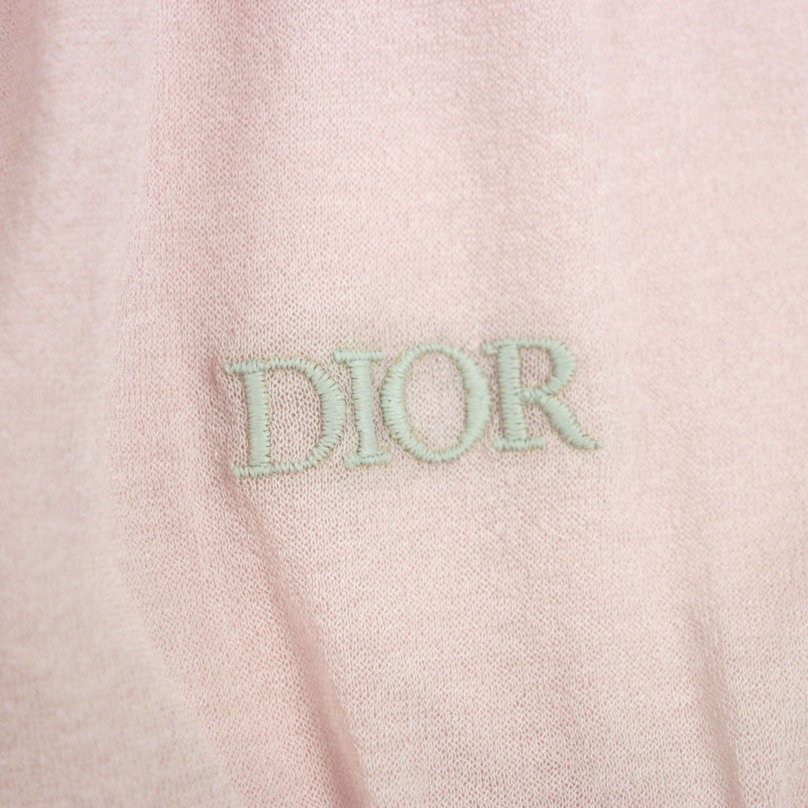 Dior Dior Dior Long Sleeve Cotton Polo Shirt Cotton Tops 243J831A0800 DUTY FREE for USA Size ONE SIZE - 5 Thumbnail