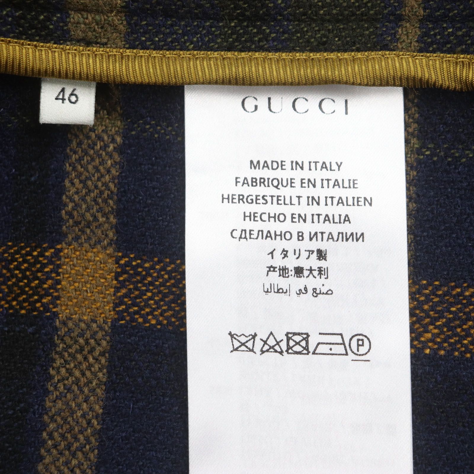 Gucci Gucci Gucci Double chester Wool Coat Others Outerwear 568562 DUTY FREE for USA Size ONE SIZE - 7 Thumbnail