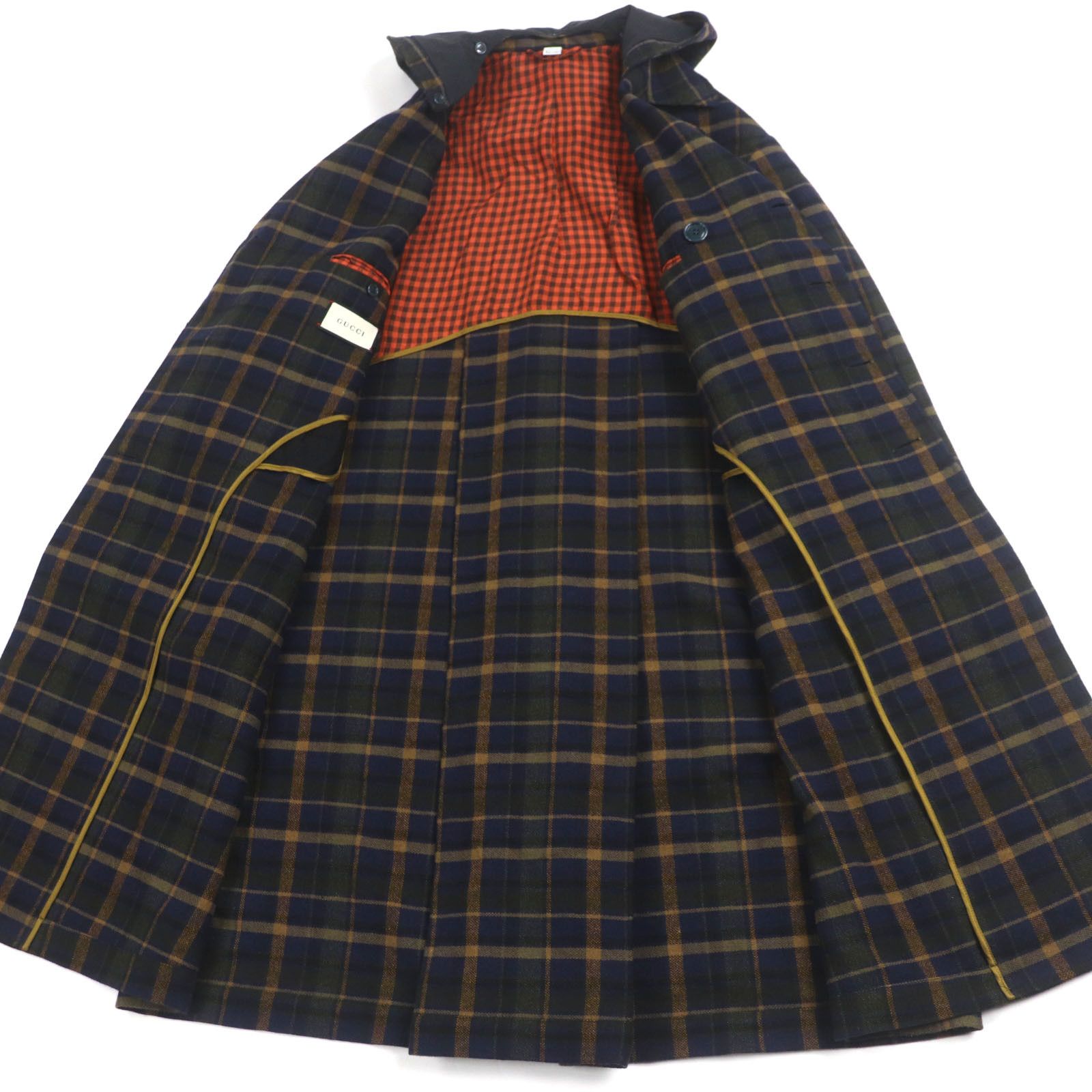 Gucci Gucci Gucci Double chester Wool Coat Others Outerwear 568562 DUTY FREE for USA Size ONE SIZE - 4 Thumbnail
