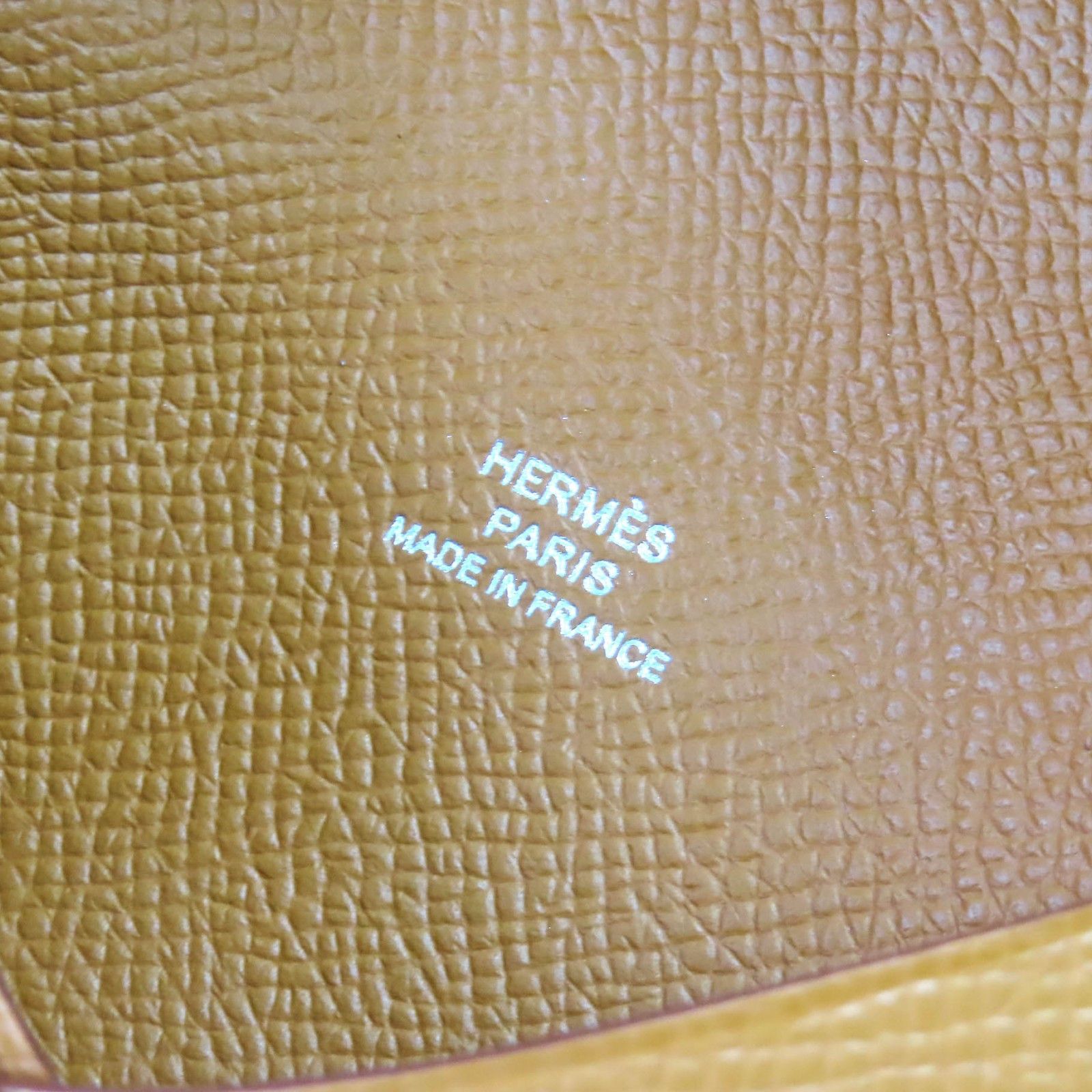 Hermes Hermes Hermes Calvi Epsom Leather Card Case Leather Card Case Stamp W (2024) DUTY FREE for USA Size ONE SIZE - 7 Thumbnail