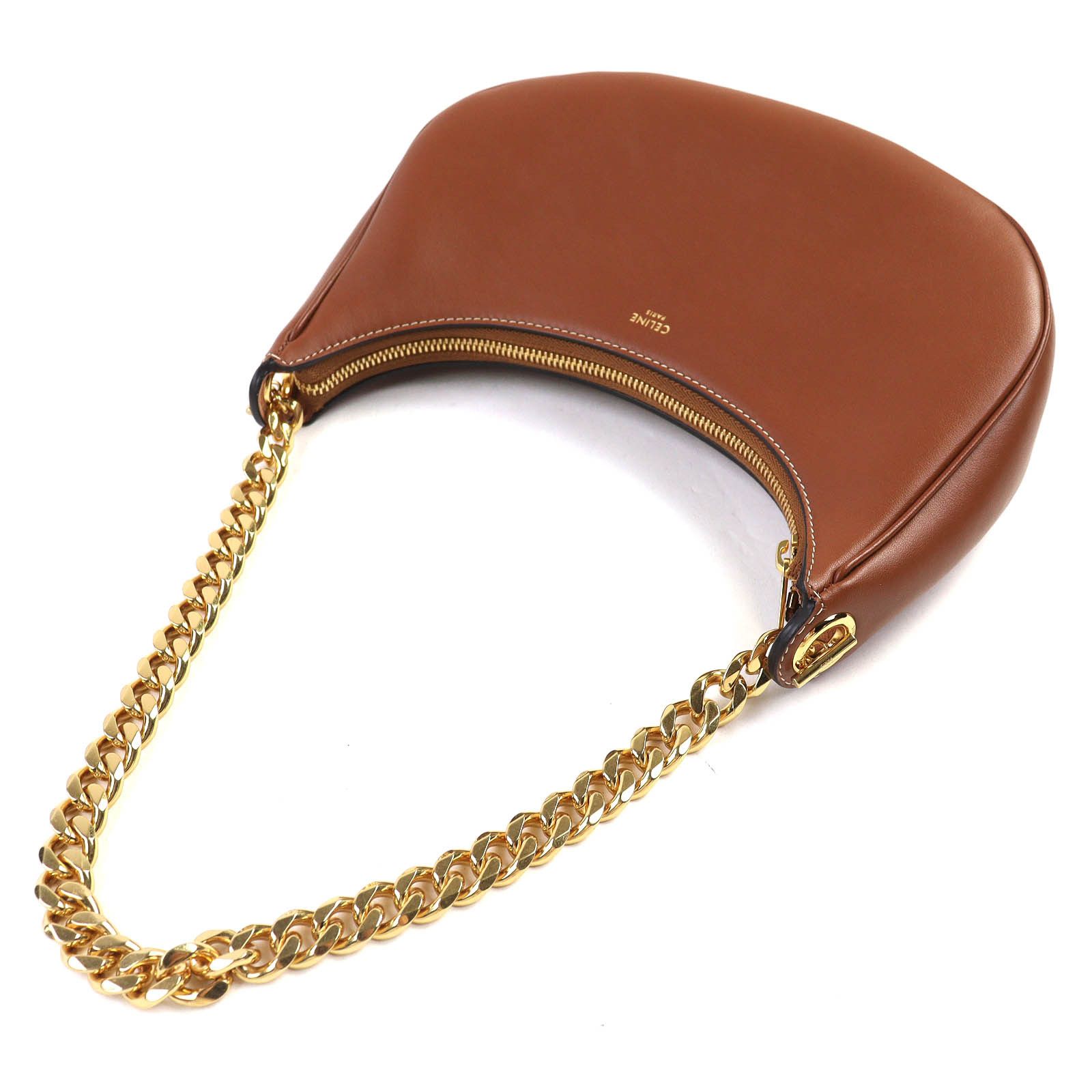 Celine Celine Celine AVA CHAIN Leather Shoulder Bag Leather Shoulder Bag 19958 DUTY FREE for USA Size ONE SIZE - 4 Thumbnail