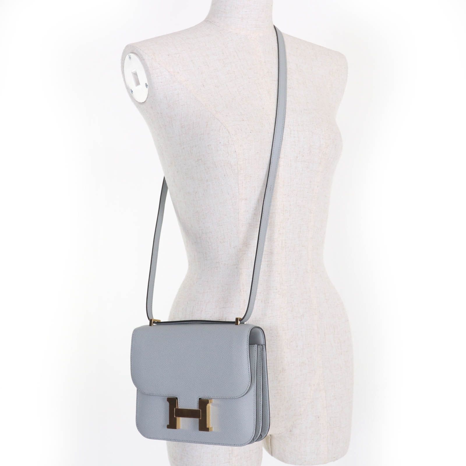 Hermes Hermes Hermes Constance 3 Mini Epsom Shoulder Bag Leather Shoulder Bag Stamp W (2024) DUTY FREE for USA Size ONE SIZE - 9 Thumbnail