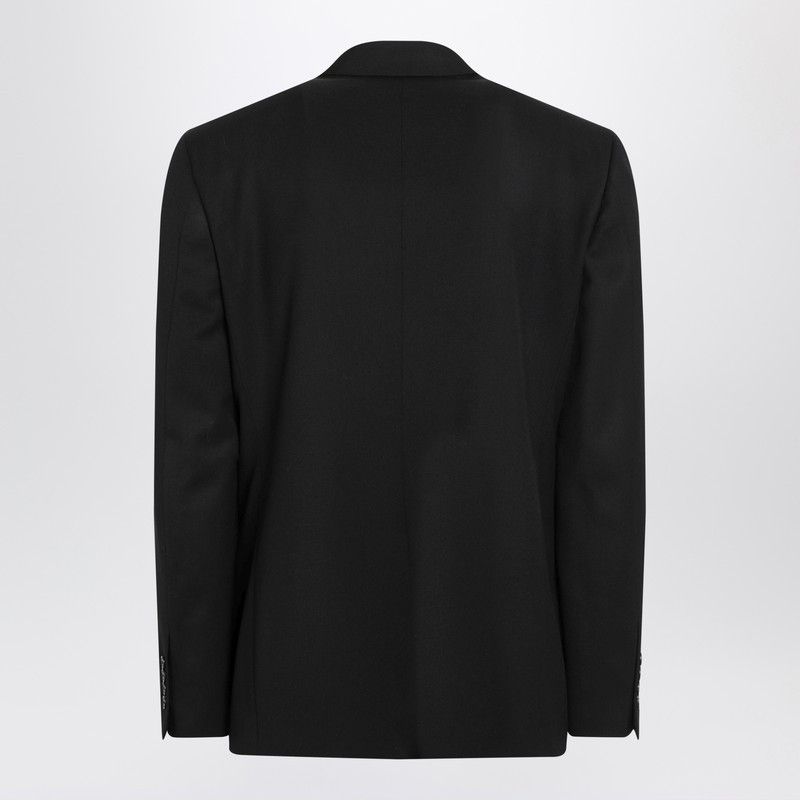 Balenciaga Balenciaga Single-Breasted Black Wool Jacket Size S / US 4 / IT 40 - 2 Thumbnail