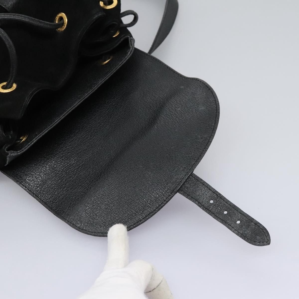 Gucci Gucci Vintage Bamboo Backpack Suede Size ONE SIZE - 13 Thumbnail