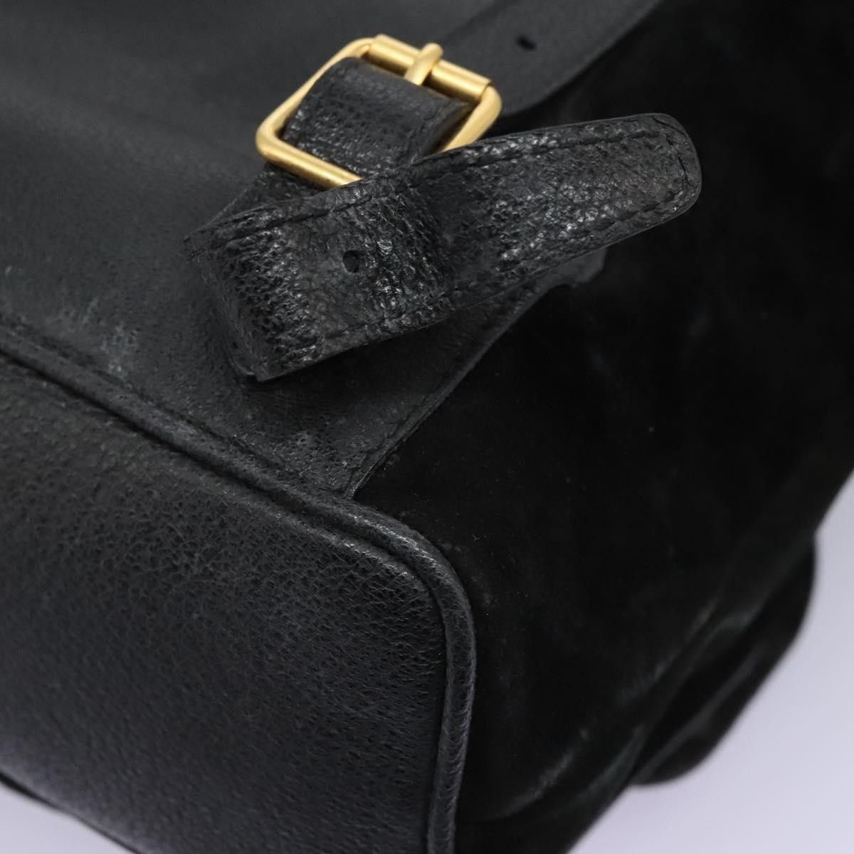 Gucci Gucci Vintage Bamboo Backpack Suede Size ONE SIZE - 11 Thumbnail