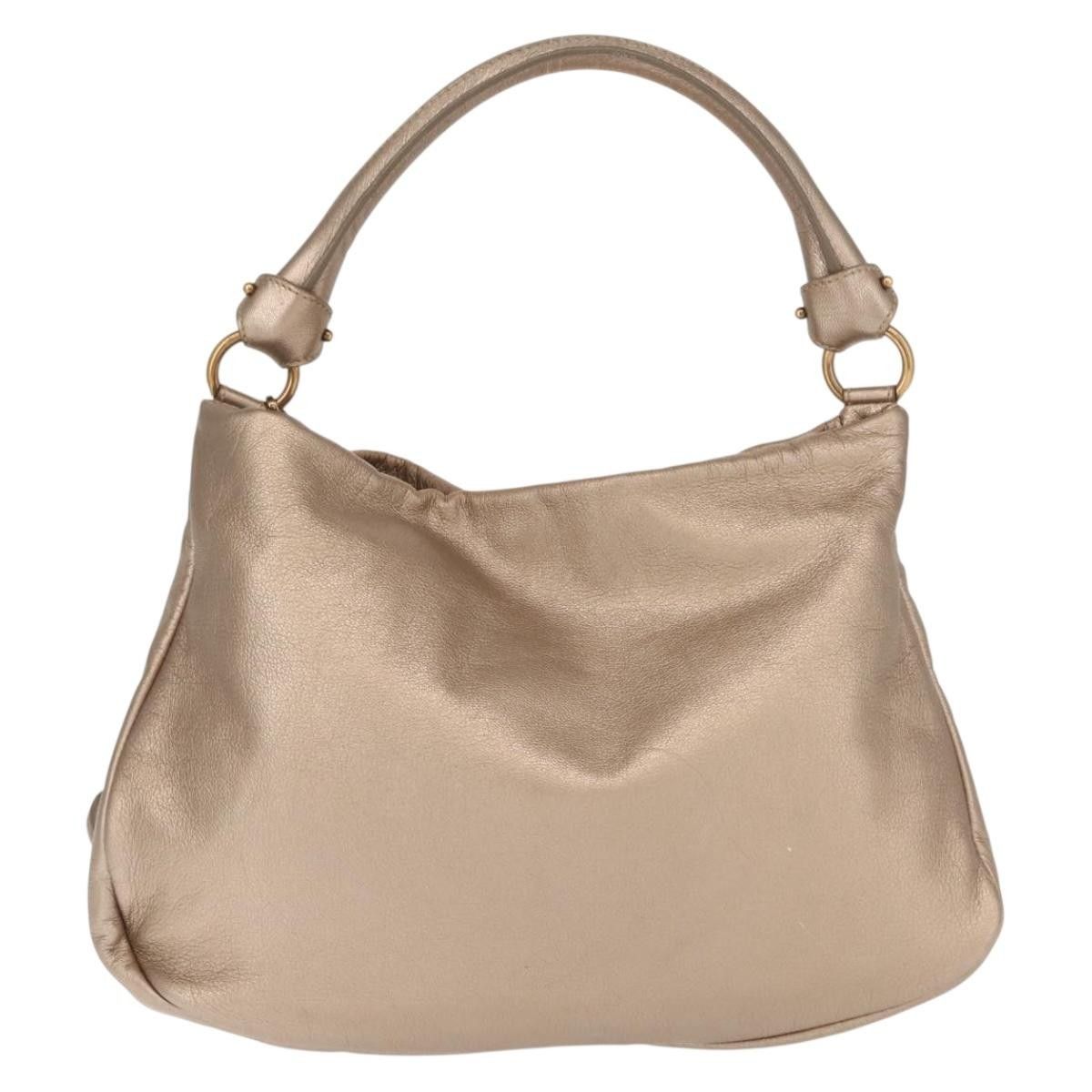 Salvatore Ferragamo Salvatore Ferragamo Miss Vara Hobo Leather Size ONE SIZE - 2 Thumbnail