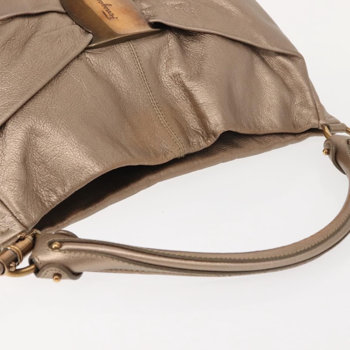 Salvatore Ferragamo Salvatore Ferragamo Miss Vara Hobo Leather Size ONE SIZE - 7 Thumbnail
