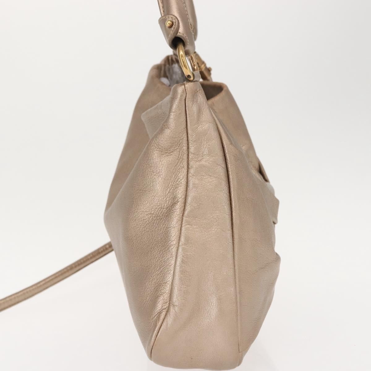 Salvatore Ferragamo Salvatore Ferragamo Miss Vara Hobo Leather Size ONE SIZE - 4 Thumbnail