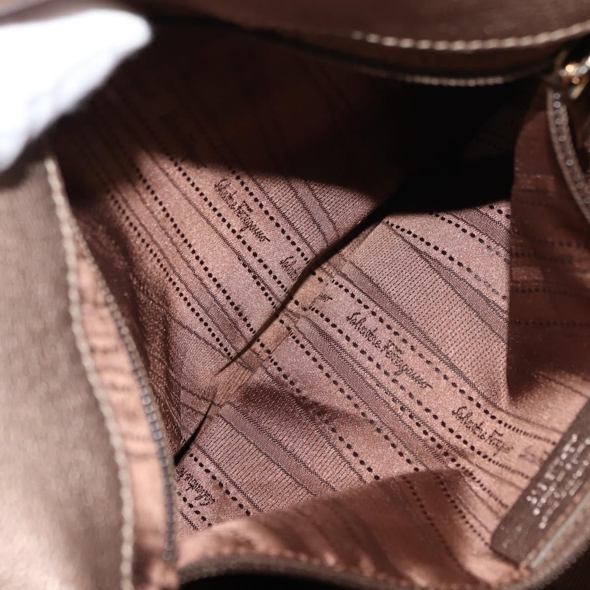 Salvatore Ferragamo Salvatore Ferragamo Miss Vara Hobo Leather Size ONE SIZE - 5 Thumbnail