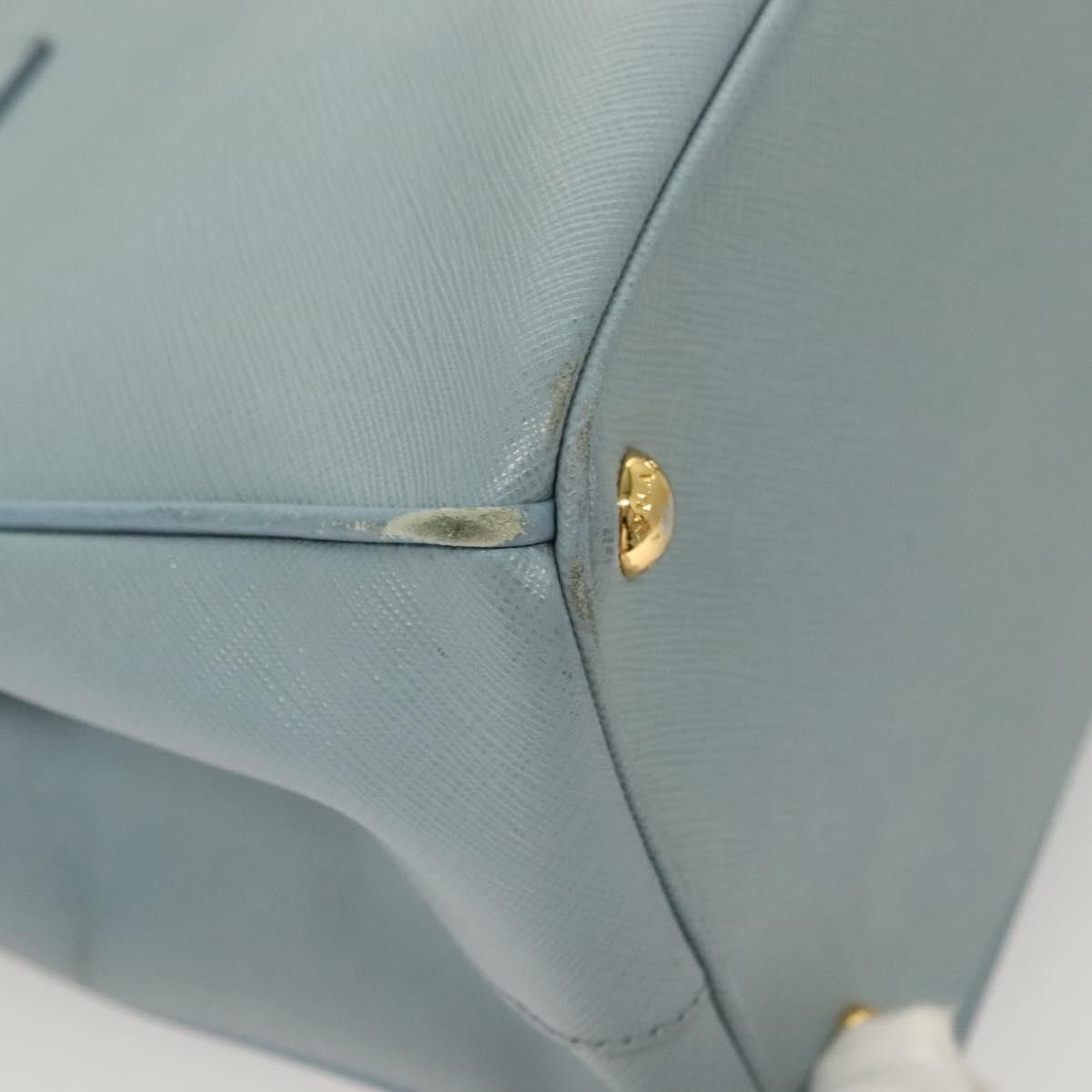 Prada Prada Galleria Double Zip Tote Saffiano Leather Size ONE SIZE - 11 Thumbnail