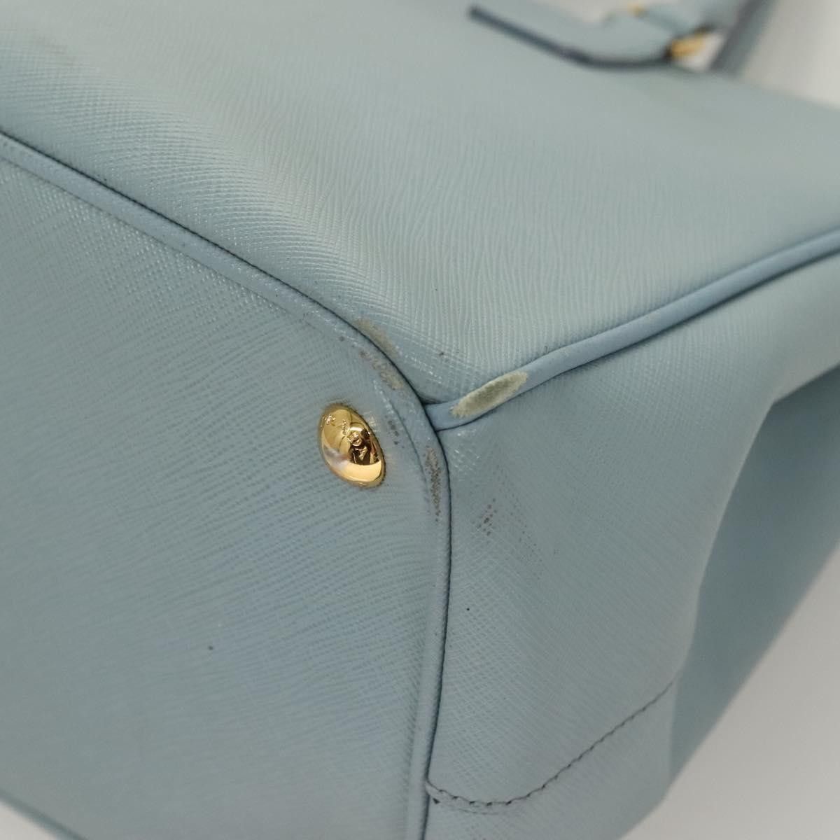 Prada Prada Galleria Double Zip Tote Saffiano Leather Size ONE SIZE - 10 Thumbnail