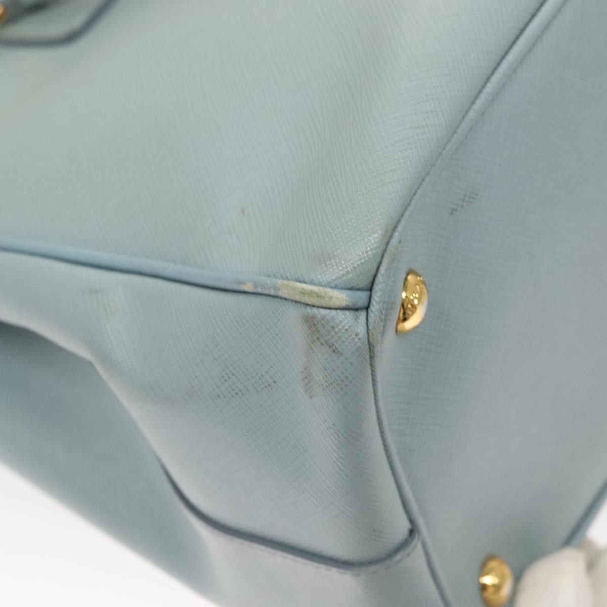 Prada Prada Galleria Double Zip Tote Saffiano Leather Size ONE SIZE - 12 Thumbnail