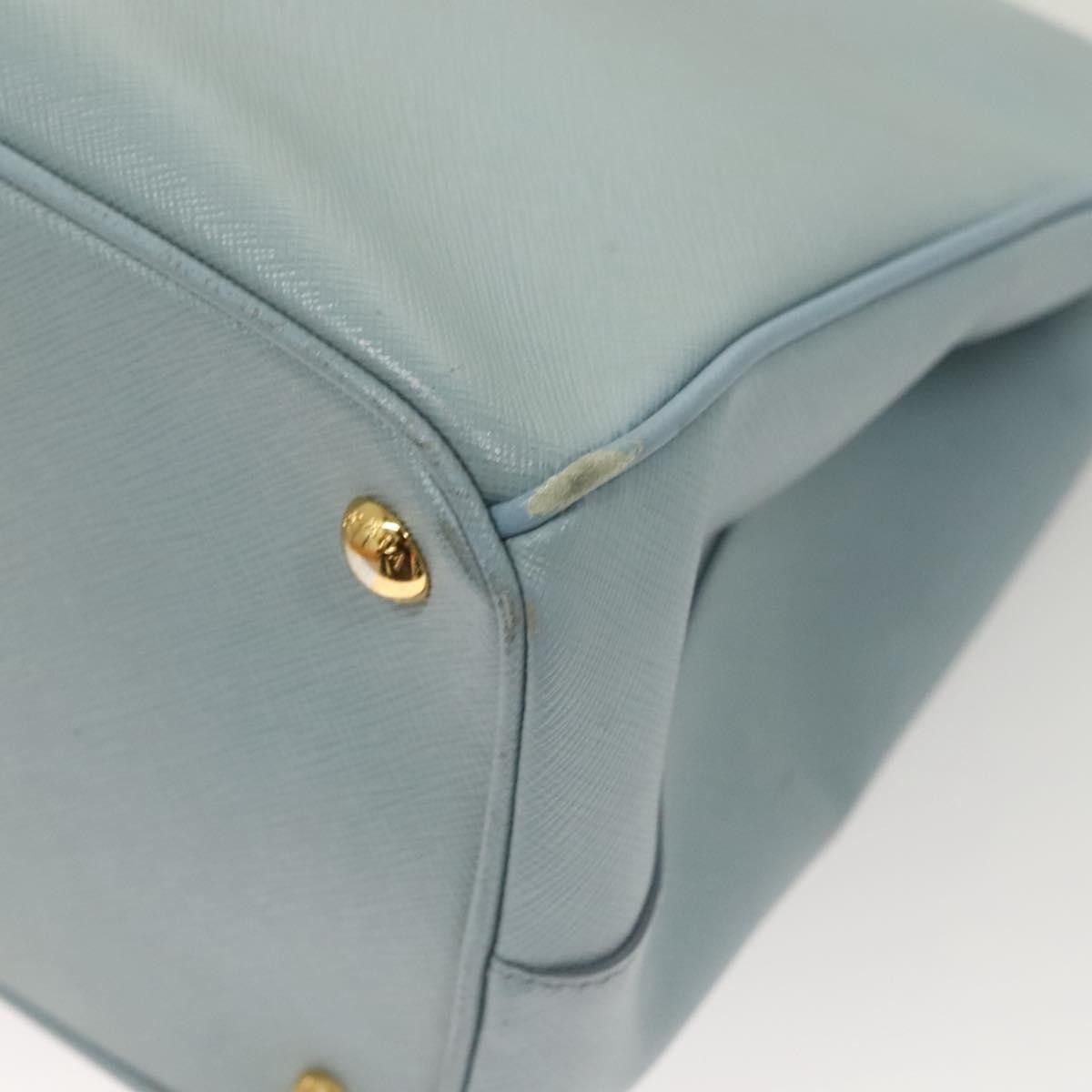 Prada Prada Galleria Double Zip Tote Saffiano Leather Size ONE SIZE - 13 Thumbnail