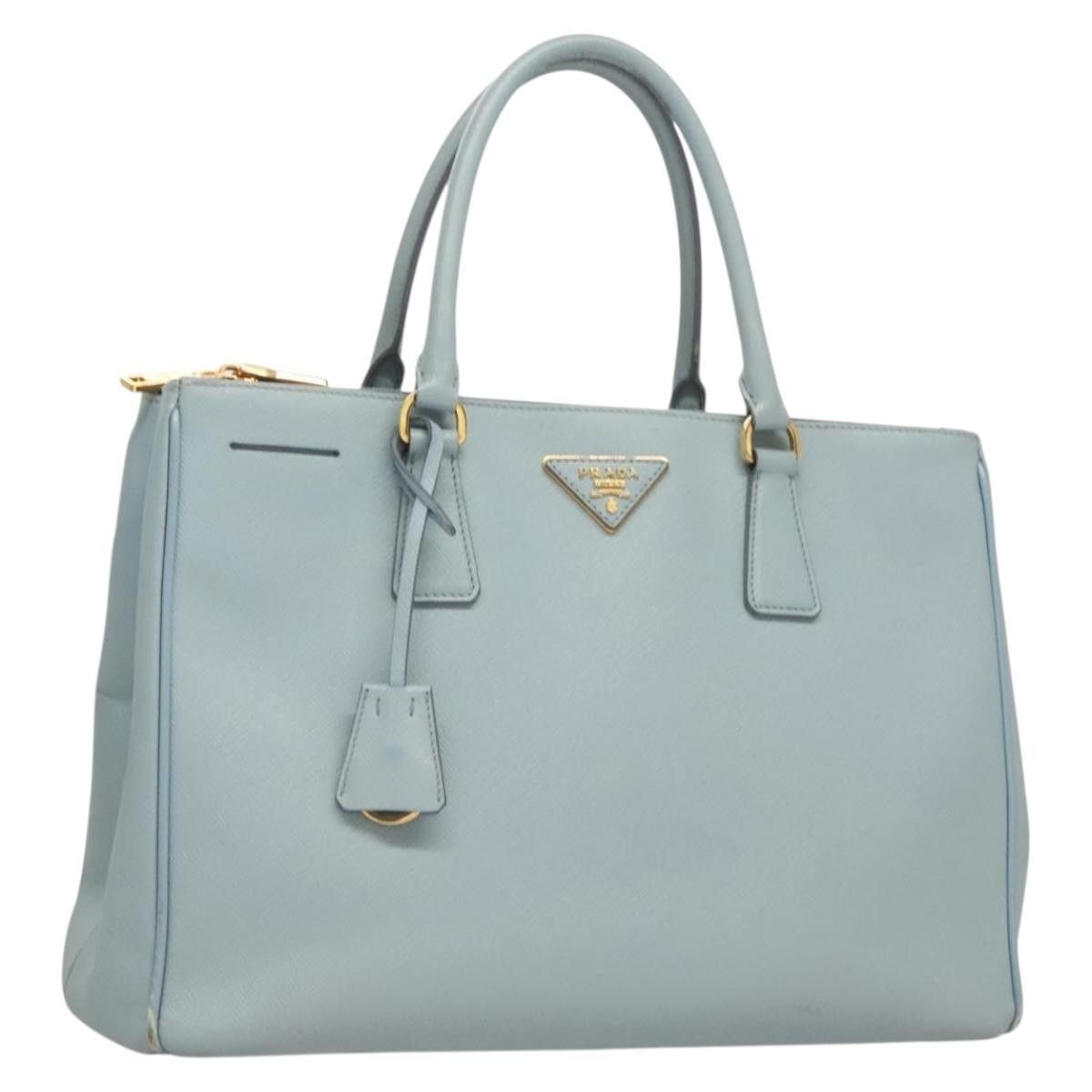 Prada Prada Galleria Double Zip Tote Saffiano Leather Size ONE SIZE - 20 Thumbnail