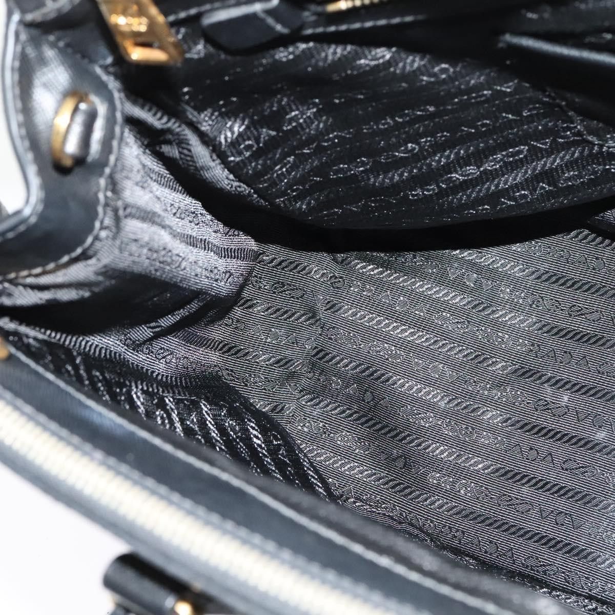 Prada Prada Galleria Double Zip Tote Saffiano Leather Size ONE SIZE - 21 Thumbnail